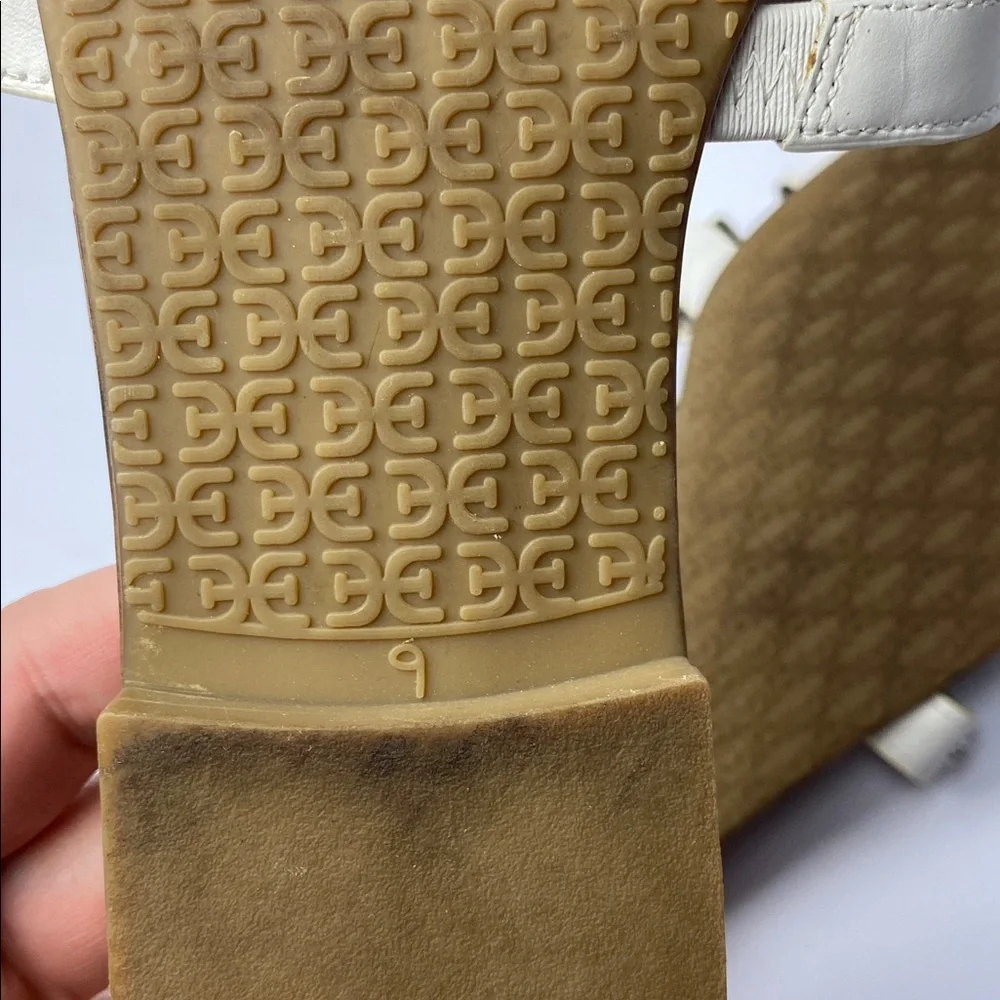 Sam Edelman White Bay Slip on Sandals 9 - Picture 7 of 9